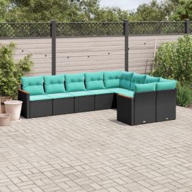 Patio Sofa Set Black